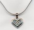 Reflective Images Heart Pendant