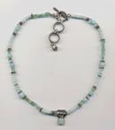 Deborah Armstrong Robins Egg Blue Necklace
