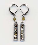 Shaune Bazner Silver Drop Earrings