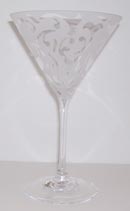 Michael Weems 10oz Crystal Martini Glass